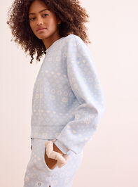 Fairisle Supersoft Crewneck Detail 4 - TULLABEE