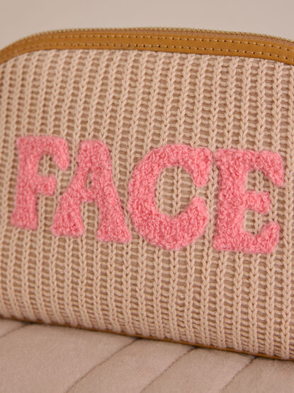 Face Knit Makeup Bag - TULLABEE