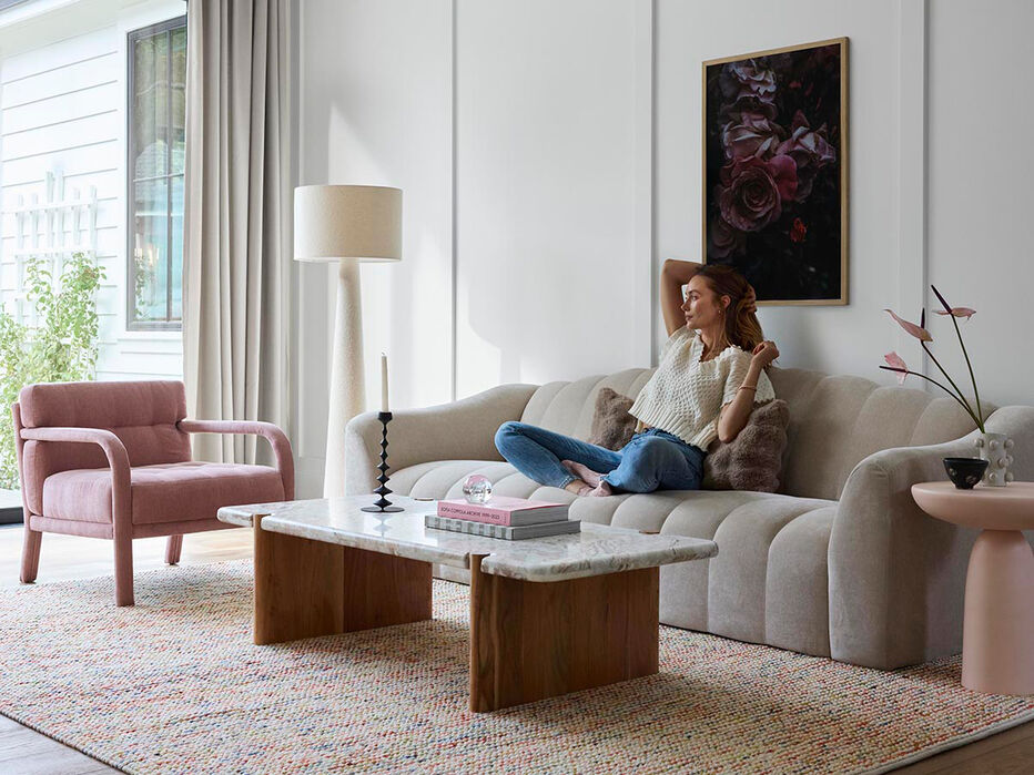 Moss Wood Coffee Table - TULLABEE - 