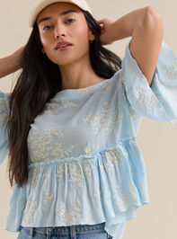 Wanda Ruffle Babydoll Top - TULLABEE