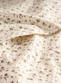 Petunia Cotton Sheet Set Detail 3 - TULLABEE