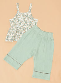Camilla Floral Baby Top and Pant Set - TULLABEE