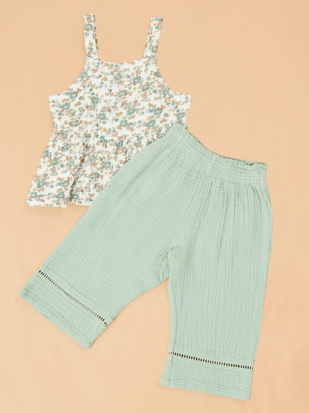 Camilla Floral Baby Top and Pant Set - TULLABEE