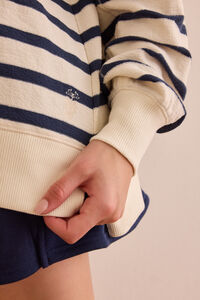 Warm-up Stripe Pullover Detail 6 - Altar'd State
