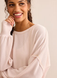 Urban Unwind Open Back Long Sleeve Detail 5 - TULLABEE