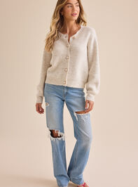 Trina Pearl Cardigan Detail 3 - TULLABEE