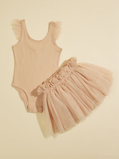 Lottie Toddler Leotard + Tutu Set by Noralee - TULLABEE