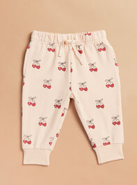 Mon Amour Jogger Sweatpants by Quincy Mae Detail 2 - TULLABEE