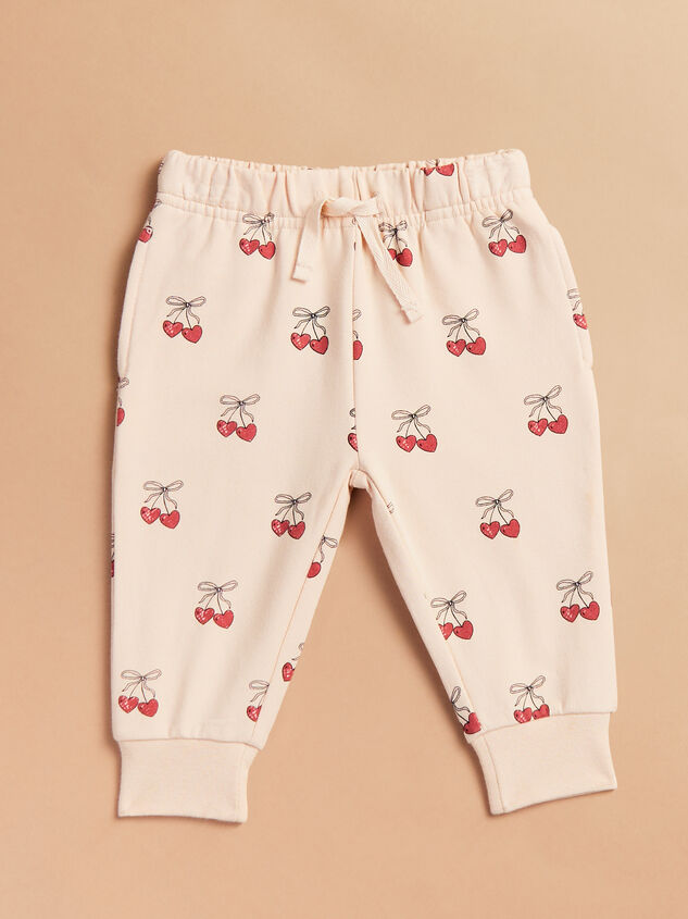 Mon Amour Jogger Sweatpants by Quincy Mae Detail 2 - TULLABEE