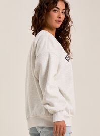 Embroidered United States Sweatshirt Detail 3 - TULLABEE