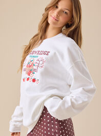 Willowridge Vermont Embroidered Crewneck Detail 4 - TULLABEE