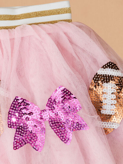 Gameday Sparkle Tutu by Mud Pie - TULLABEE