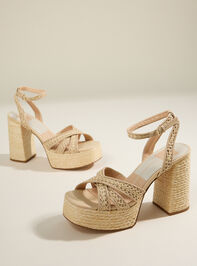 Danila Woven Block Heel - TULLABEE