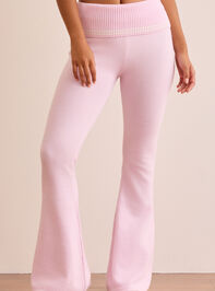 Varsity Flare Pant Detail 3 - TULLABEE