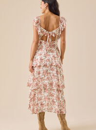 Emilia Midi Dress Detail 5 - TULLABEE