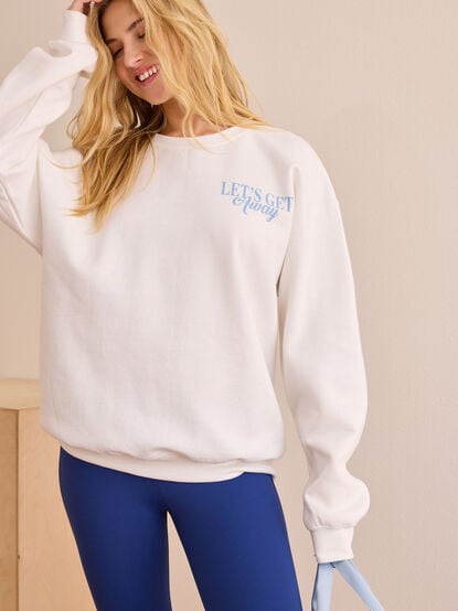 Let's Get Away Pullover - TULLABEE
