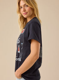 The Beatles Tour Graphic Tee Detail 5 - TULLABEE