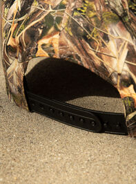 Made in USA Camo Trucker Hat Detail 3 - TULLABEE