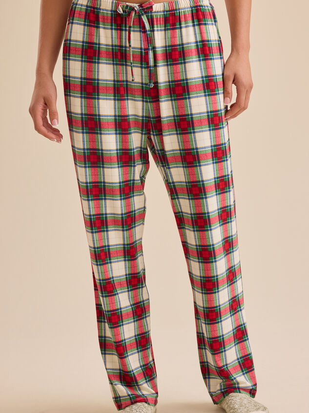 Harley Holiday Parent Pajama Set Detail 8 - TULLABEE