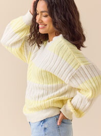 Annette Striped Sweater Detail 5 - TULLABEE
