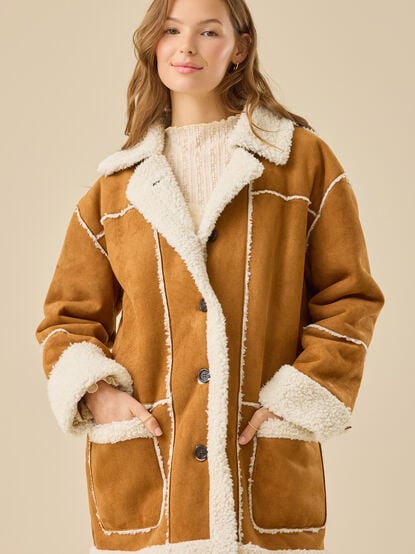 Flora Suede Jacket - TULLABEE