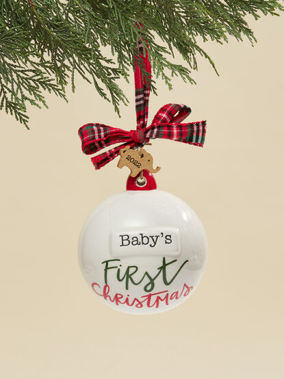Baby's First Christmas Ornament - TULLABEE