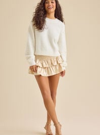 Darla Satin Mini Skirt - TULLABEE