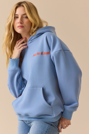 Meet At Sunset Embroidered Hoodie - Altar'd State - 