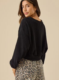 Tory Ribbed Crop Top Detail 3 - TULLABEE