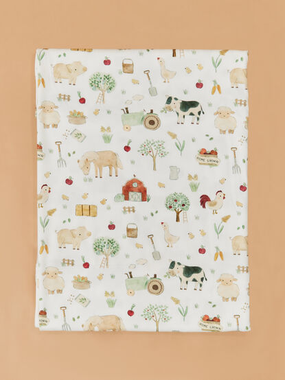 Barnyard Besties Swaddle Blanket - TULLABEE