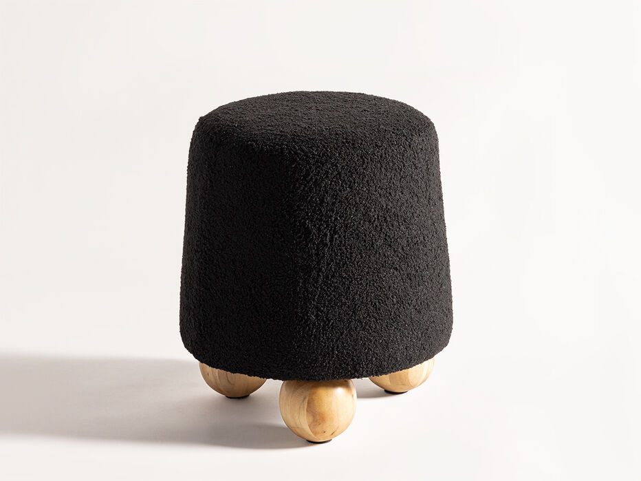 Flor Upholstered Round Stool - TULLABEE - 