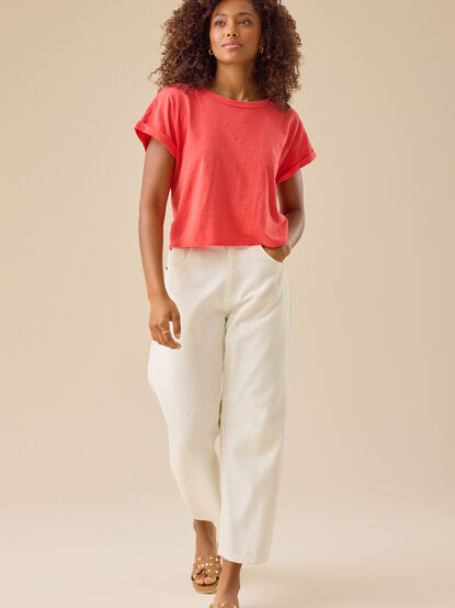 Michaela Boxy Tee - TULLABEE