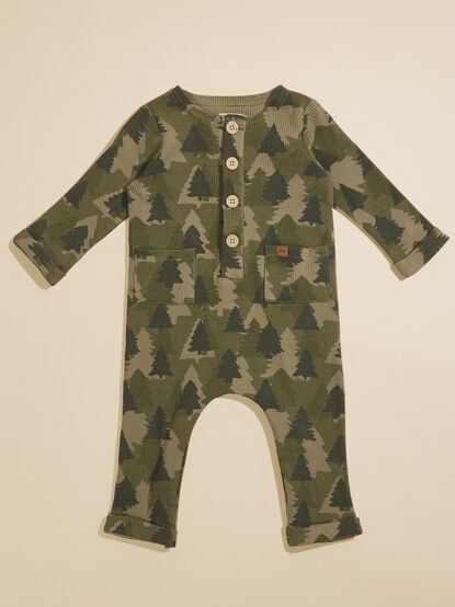 Camo Tree Jumpsuit by Mud Pie - TULLABEE