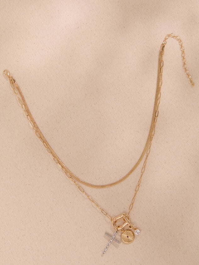 Raegan Mixed Metal Necklace - TULLABEE