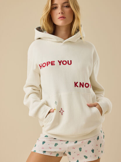 I Hope You Know Christmas Hoodie - TULLABEE