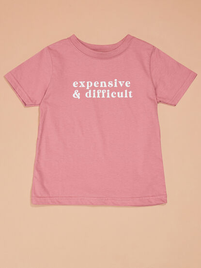 Expensive & Difficult Toddler Tee - TULLABEE