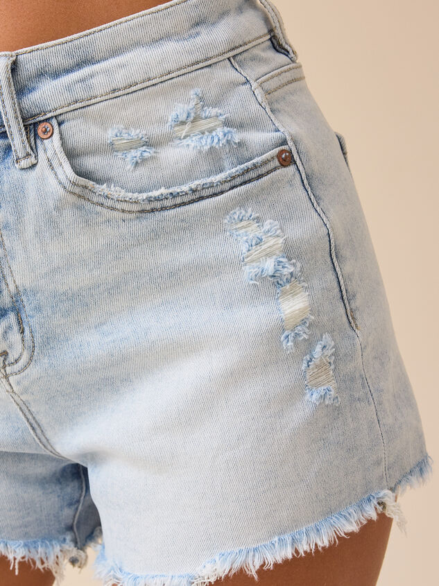 Derby Denim Short Detail 3 - TULLABEE