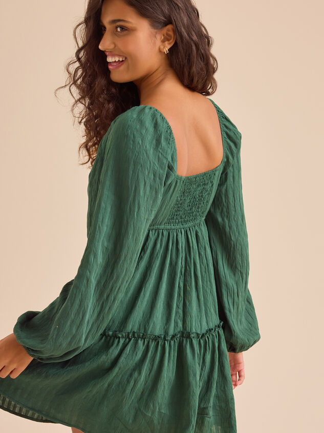 Jasmine Mini Dress Detail 5 - TULLABEE