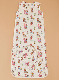 Vintage Cowgirl Sleep Bag Detail 3 - TULLABEE