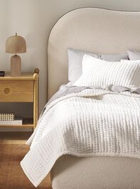 Sorrel Cotton Single Sham Detail 2 - TULLABEE