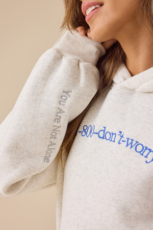 1-800-Don't-Worry Sweatshirt - Altar'd State - 