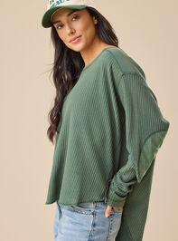 Anna Oversized Thermal Top Detail 4 - TULLABEE
