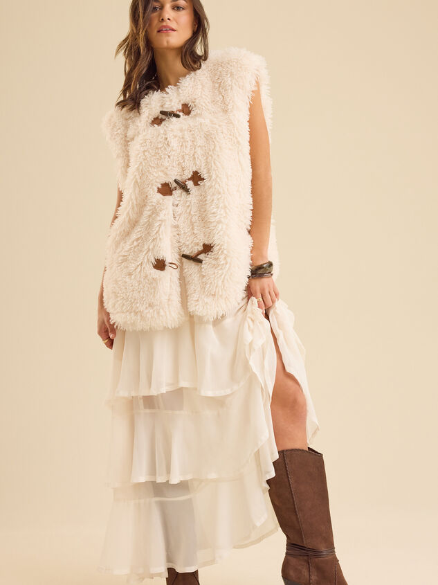 Tatia Faux Fur Vest - TULLABEE