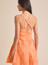 Daphney Floral Mini Dress Detail 5 - TULLABEE