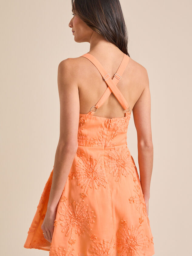 Daphney Floral Mini Dress Detail 5 - TULLABEE