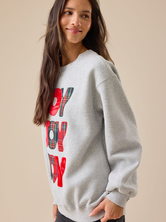 Joy Graphic Pullover Detail 4 - TULLABEE