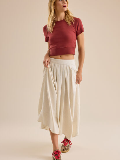 Hailey Crewneck Top - TULLABEE