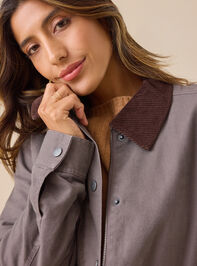 Charlie Barn Jacket Detail 3 - TULLABEE