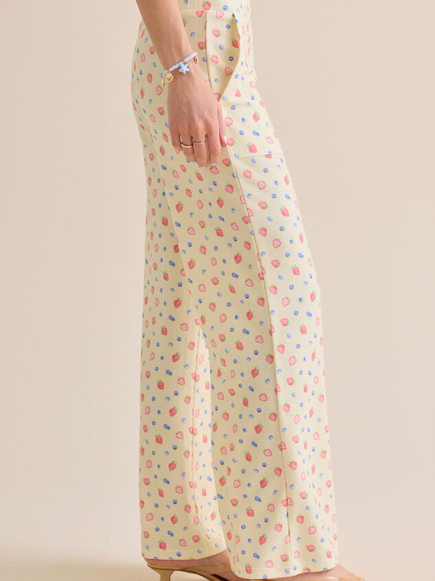 Emmie Wide Leg Pant Detail 4 - TULLABEE