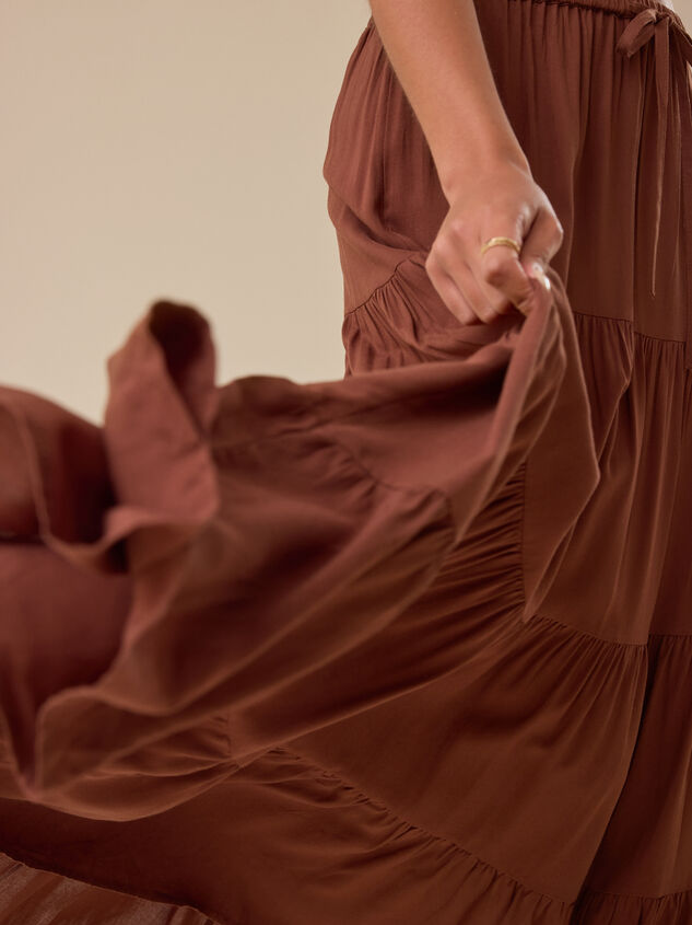 Lorie Midi Skirt Detail 3 - TULLABEE